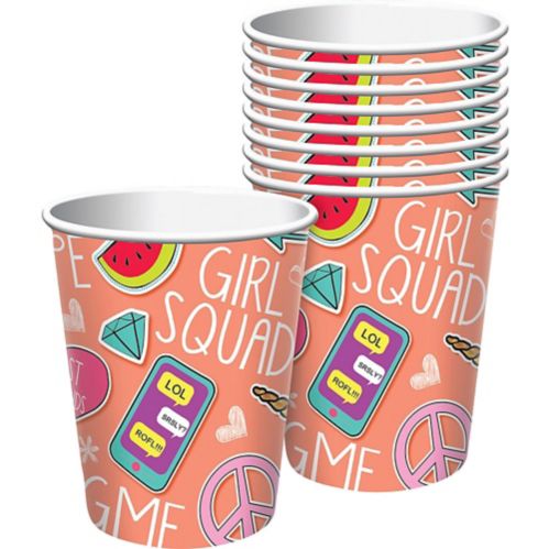 Selfie Celebration Birthday Party Paper Cups, 9-oz, 8-pk Product image