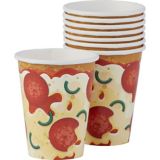Pizza Party Birthday Party Paper Cups, 8-pk | Amscannull