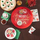 Holly Merry Christmas Plastic Cups, 8-pk | Amscannull
