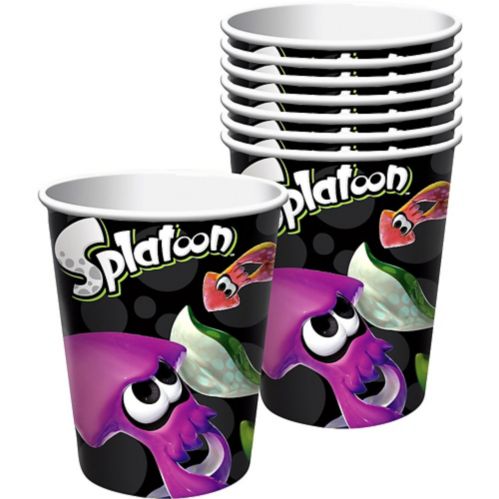 Splatoon Birthday Party Paper Cups, 8-pk Product image