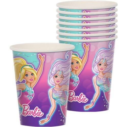 Barbie Mermaid Party Paper Cups, 8-pk Product image