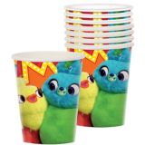 Toy Story 4 Birthday Party Disposable Paper Cups, 9-oz, Pink, 8-pk | Amscannull