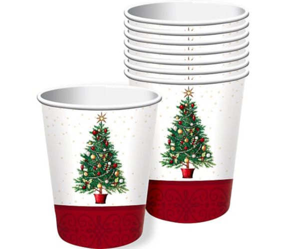Download Big Party Pack Oh Christmas Tree Cups 50 Pk Party City