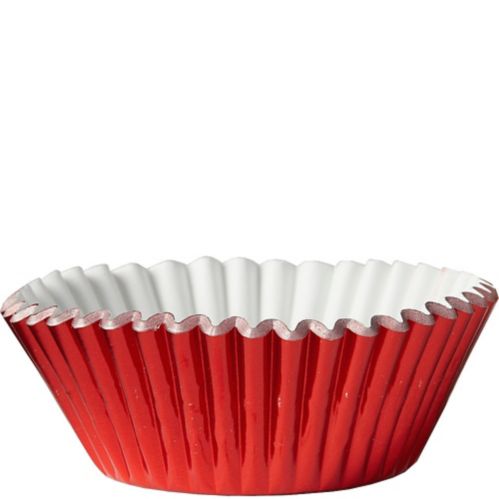 Metallic Red Baking Cups, 24-ct Product image