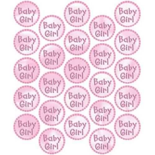 Baby Girl Sticker Seals, 25-pk Product image