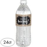 Kraft Paper Bottle Labels, 24-pk