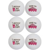 Adult Beer Pong Balls with Cute Sayings, Parties, 6-pk | Amscannull