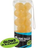 Black Light Pong Balls, 24-pk