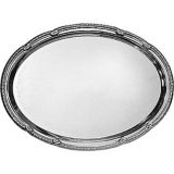 Chrome Oval Platter | Amscannull