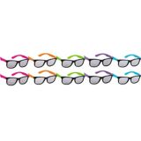 Neon Totally 80s Sunglasses, 10-pk | Amscannull