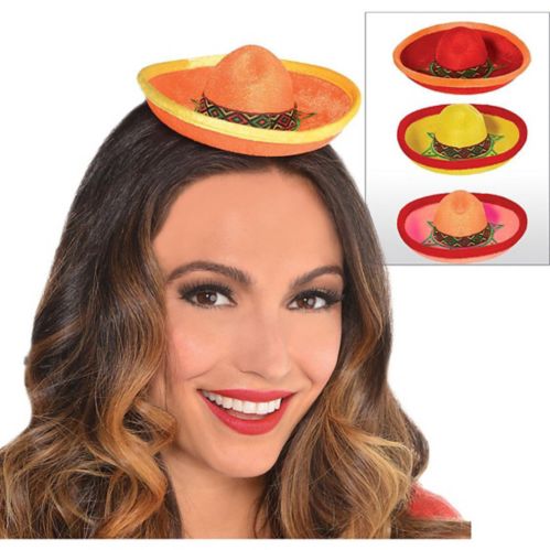 Mini Sombreros, 3-pk Product image