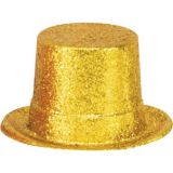 Glitter Gold Top Hat Party City
