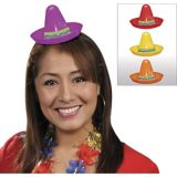 Mini sombreros Fiesta, paq. 8 | Amscannull