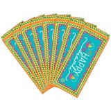 Enveloppes porte-billets métalliques Happy Diwali, paq. 8