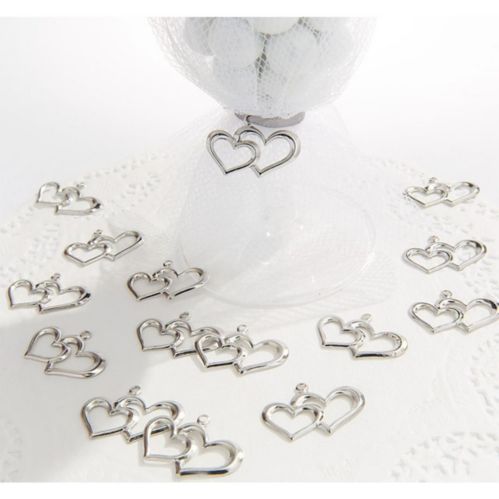 Heart Favour Charms, 24-pk Product image