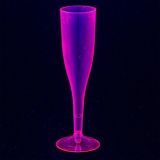 Black Light Neon Champagne Flutes, 20-pk