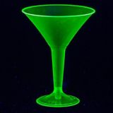 Black Light Neon Martini Glasses, 20-pk