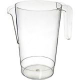 Plastic Serving Picher, for cold beverages, Birthdays, Showers, More, Clear, 50-oz | Amscannull