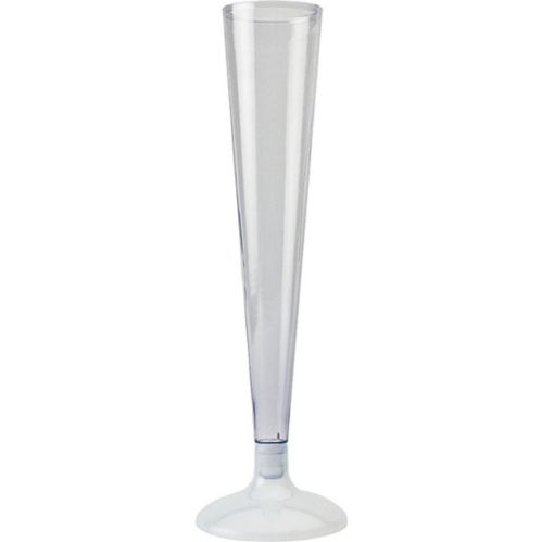 Funnel Shaped Plastic Yard Glass, Birthdays, Parties, Backyard, More, Clear, 24-oz Product image