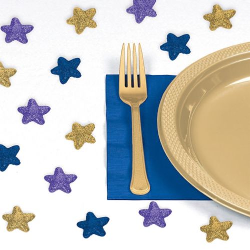 Glitter Star Eid Table Scatter, 32-pk Product image