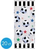 Soccer Large Party Bags, 20-pk