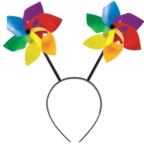 Rainbow Pinwheel Headband Product image