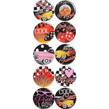 Classic 50s Buttons, 10-pk