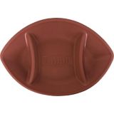 Textured Football Oval Chip Dip Tray