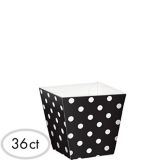Mini Polka Dot Cubed Bowls, 36-pk