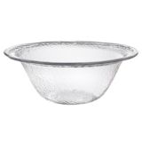 Clear Premium Plastic Hammered Serving Bowl, 1.8-gal | Amscannull