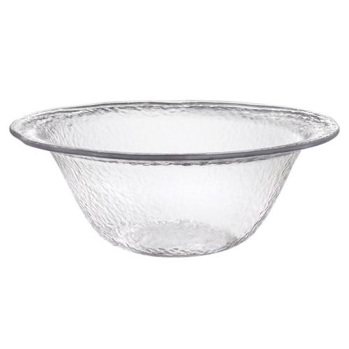 Clear Premium Plastic Hammered Serving Bowl, 1.8-gal Product image