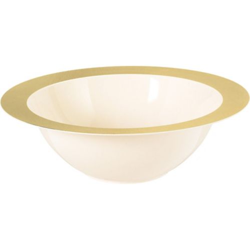 Metallic Plastic Serving Bowl Product image