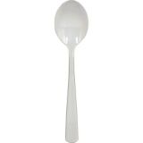 White Plastic Serving Spoon, 9.75-in | Amscannull