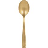 Gold Plastic Serving Spoon | Amscannull