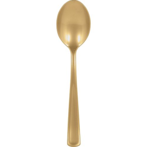 Gold Plastic Serving Spoon Product image