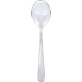 White Plastic Serving Forks & Spoons | Amscannull