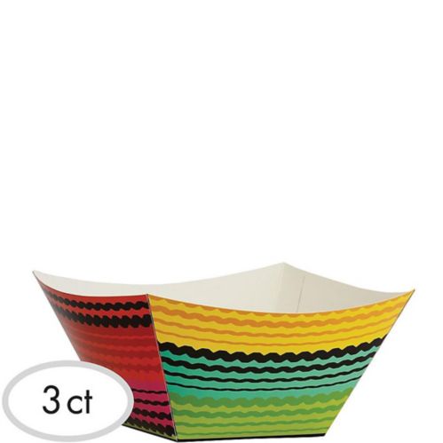Large Fiesta Snack Bowls, 3-pk Product image