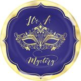 A Night in Disguise Masquerade Round Platter