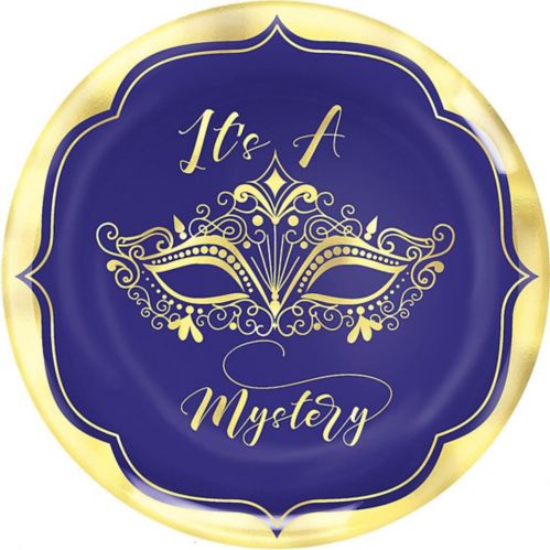 A Night in Disguise Masquerade Round Platter Product image