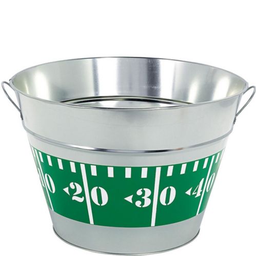 Football Metal Party Tub Product image