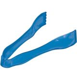 Lightweight Durable Plastic Mini Tongs, Royal Blue | Amscannull