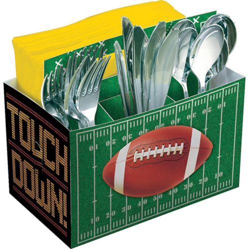 Football Field Paper Utensil Caddy Product image