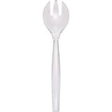 Clear Plastic Serving Fork, 9-in