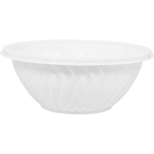 White Plastic Wavy Bowl Product image