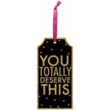 Glitter You Deserve This Bottle Tag