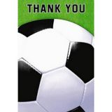 Soccer Fan Thank You Cards, 8-pk