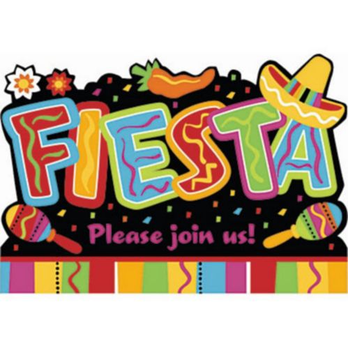 Fiesta Fun Invitatoins, 8-ct Product image