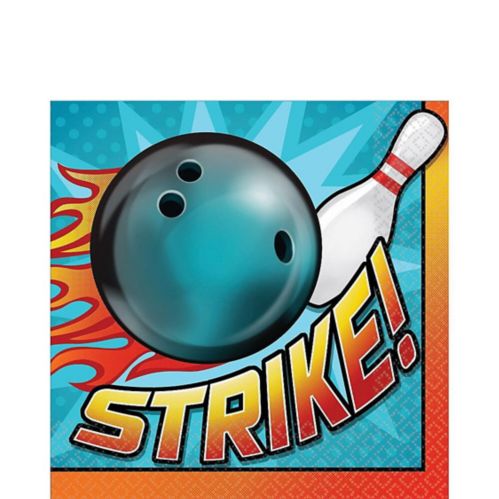 Bowling Lunch Napkins, 16-pk Product image