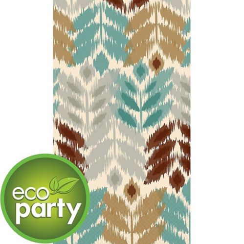 Eco-Friendly Leaf Ikat Guest Towels, 16-pk Product image
