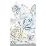 Silver Bouquet Guest Towels, 16-pk
